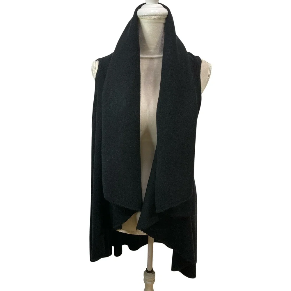 MOTH BSleeveless Cardigan‎ Duster Vest Women's Open Front Knit Sweater Shawl